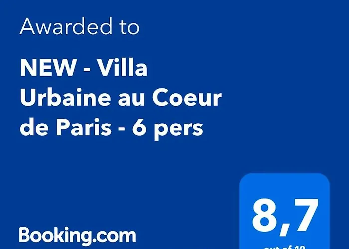 New - Villa Urbaine Au Coeur De Paris - 6 Pers
