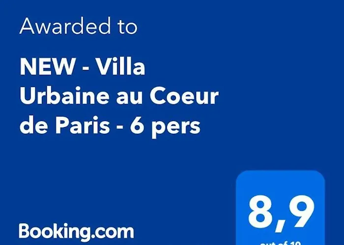 New - Villa Urbaine Au Coeur De Paris - 6 Pers
